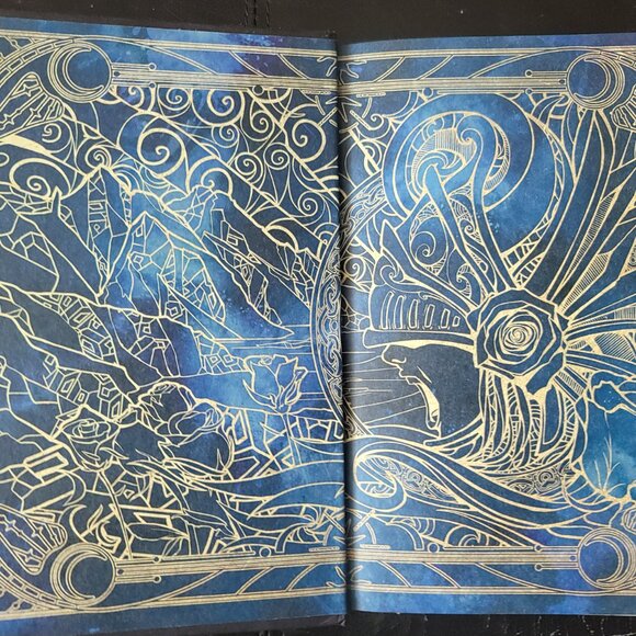 **RARE SIGNED** Heavenbreaker by Sara Wolf, Deluxe Limited First Edition, HC - Picture 9 of 10